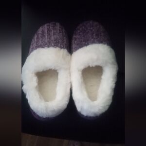 Cozy Purple Slippers